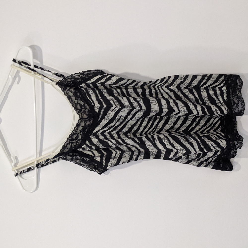 Almost Famous Zebra Print Cami Top